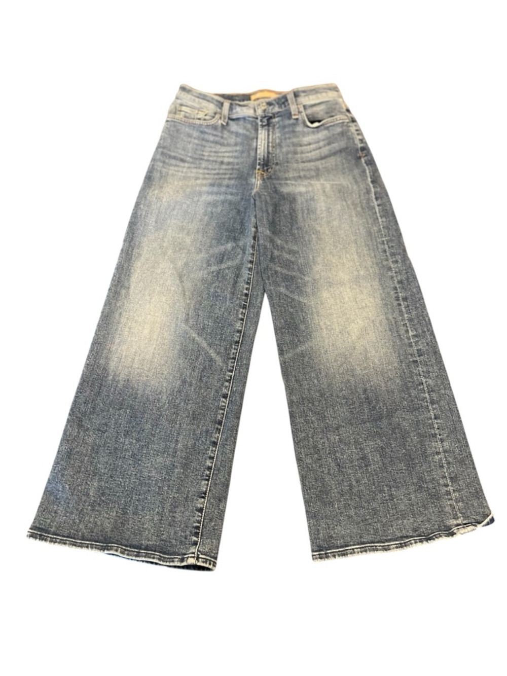 7 For All Mankind wide leg cropped jeans